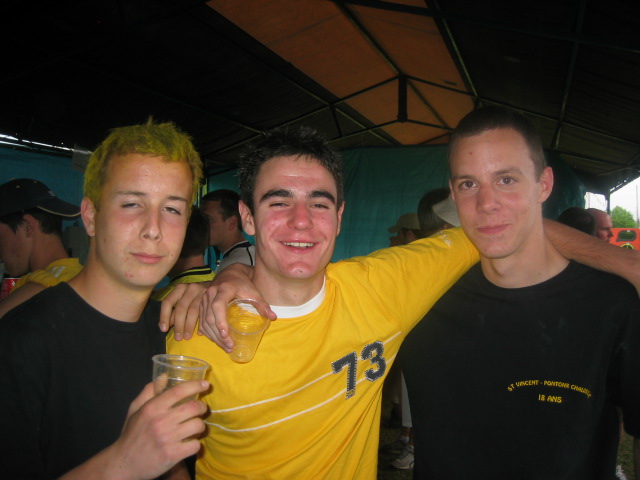 Amory, Brice et Benji, trois 18 ans