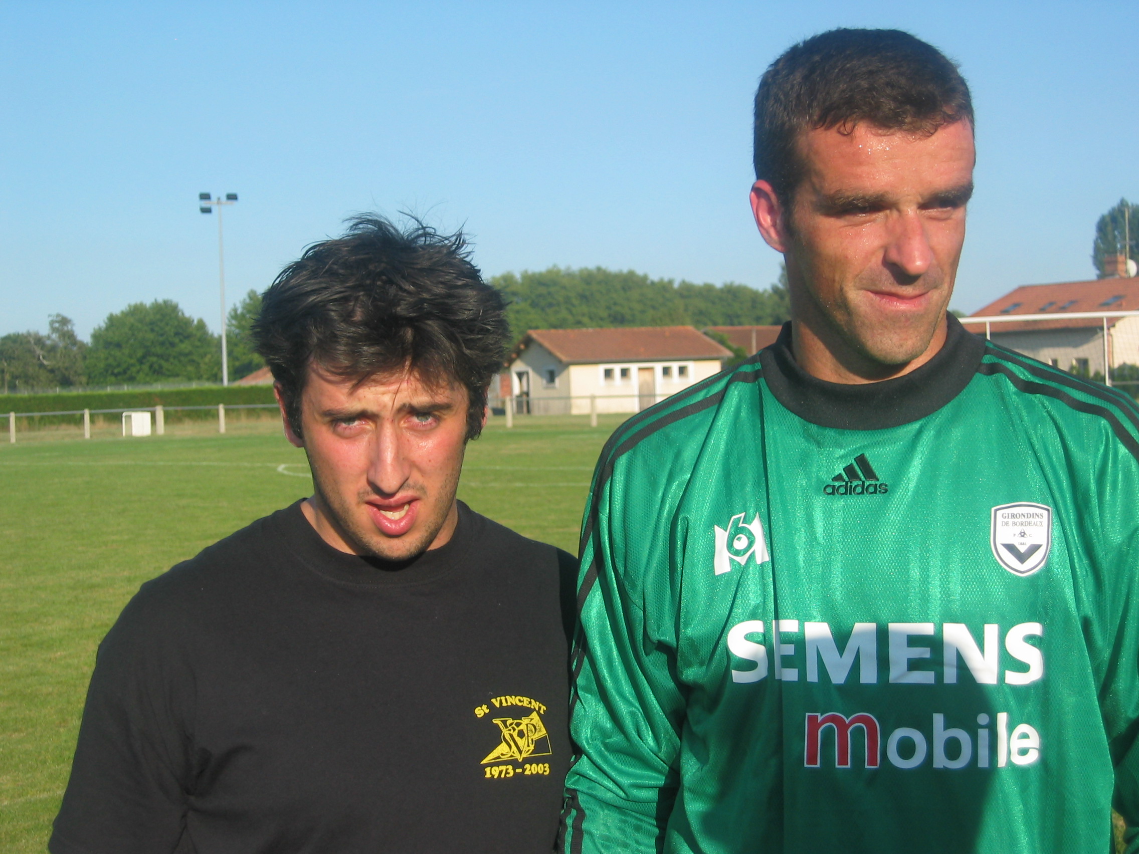 Ulrich et moi, une photo entre potes
