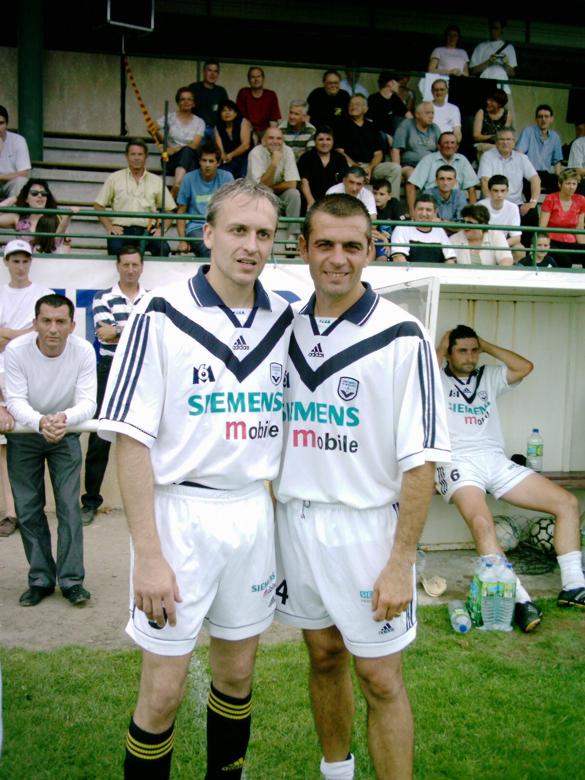 Didier avec Michel Pavon