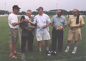 Remise des trophées de la part de Pierrot Labat